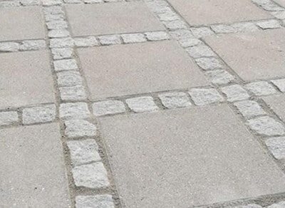 Terrassefliser efter professionel fliserens